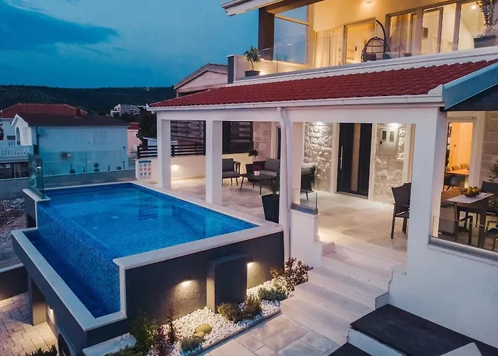 Seaside Luxury With A Swimming Pool Razanj, - 23572 Villa