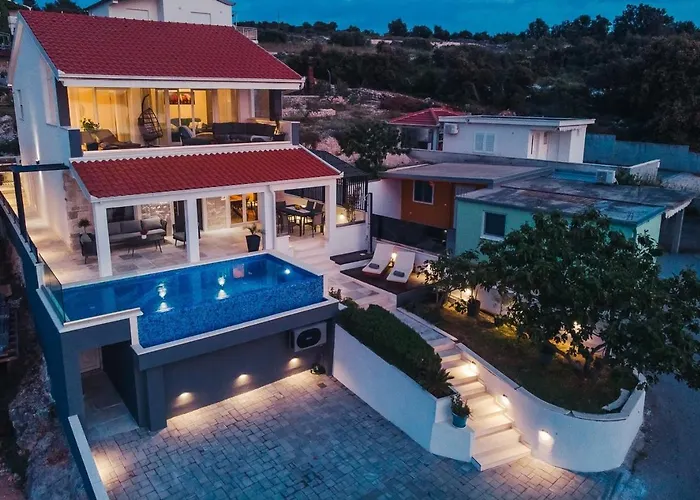 Villa Seaside Luxury With A Swimming Pool Razanj, - 23572 *