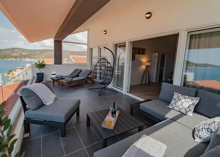 Seaside Luxury With A Swimming Pool Razanj, - 23572